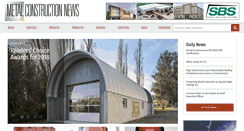 Desktop Screenshot of metalconstructionnews.com